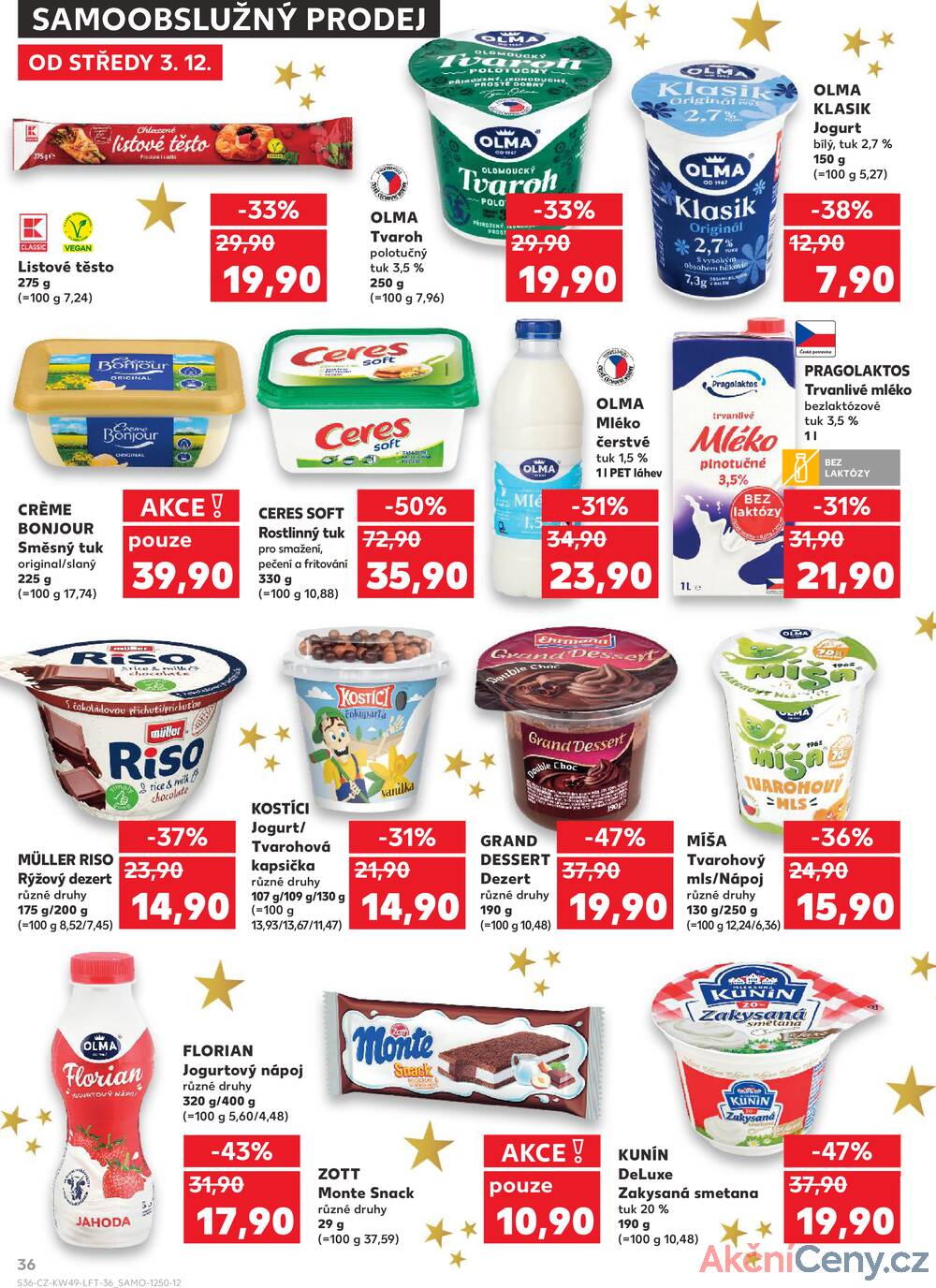 Leták Kaufland - Kaufland 3.12. - 9.12. - Kaufland - Karviná - strana 36 Leták Kaufland - Kaufland 3.12. - 9.12. - Kaufland - Karviná - strana 36