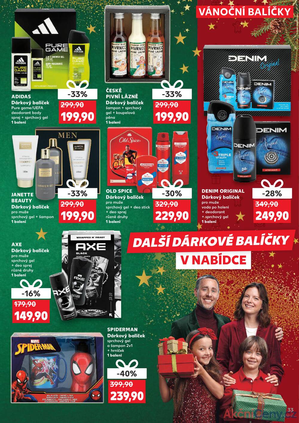 Leták Kaufland - Kaufland 3.12. - 9.12. - Kaufland - Plzeň (Sukova) - strana 33