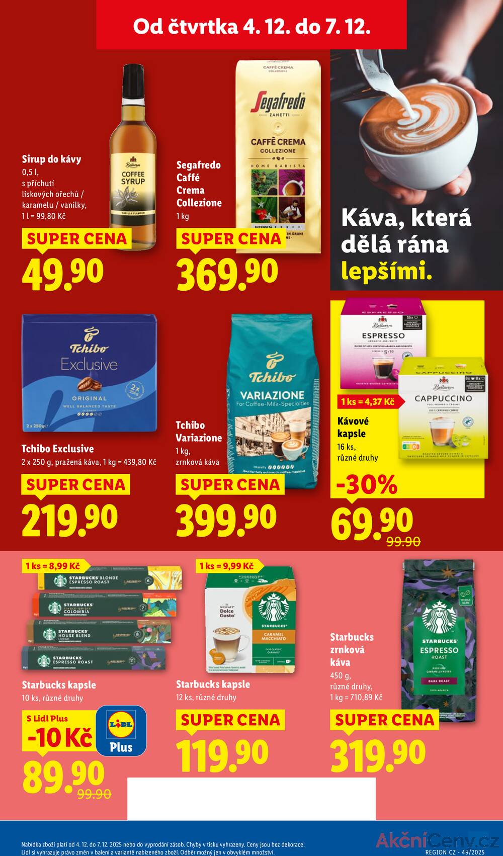 Leták Lidl - Lidl Čtvrtek od 4.12. do 7.12.2025 - strana 21