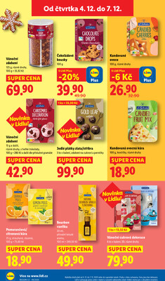 Lidl Čtvrtek od 4.12. do 7.12.2025