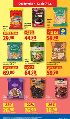 Lidl Čtvrtek od 4.12. do 7.12.2025