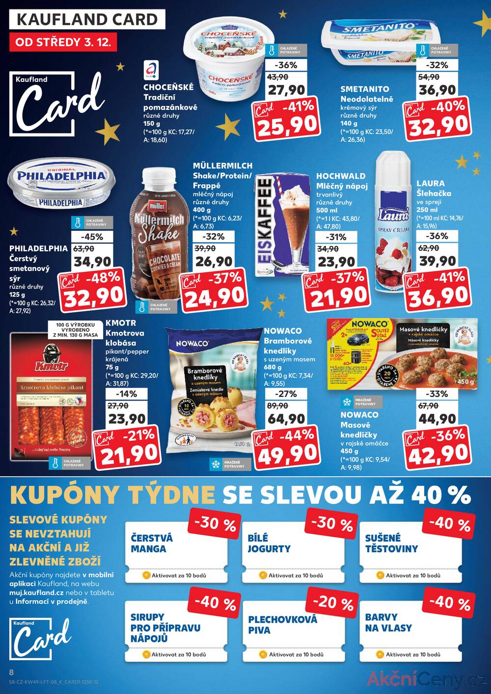 Leták Kaufland - Kaufland 3.12. - 9.12. - Kaufland - Havlíčkův Brod - strana 8