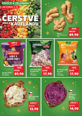 Kaufland 3.12. - 9.12. - Kaufland - Havlíčkův Brod