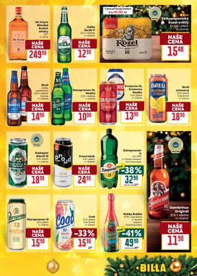 Billa  od 3.12. do 9.12.2025