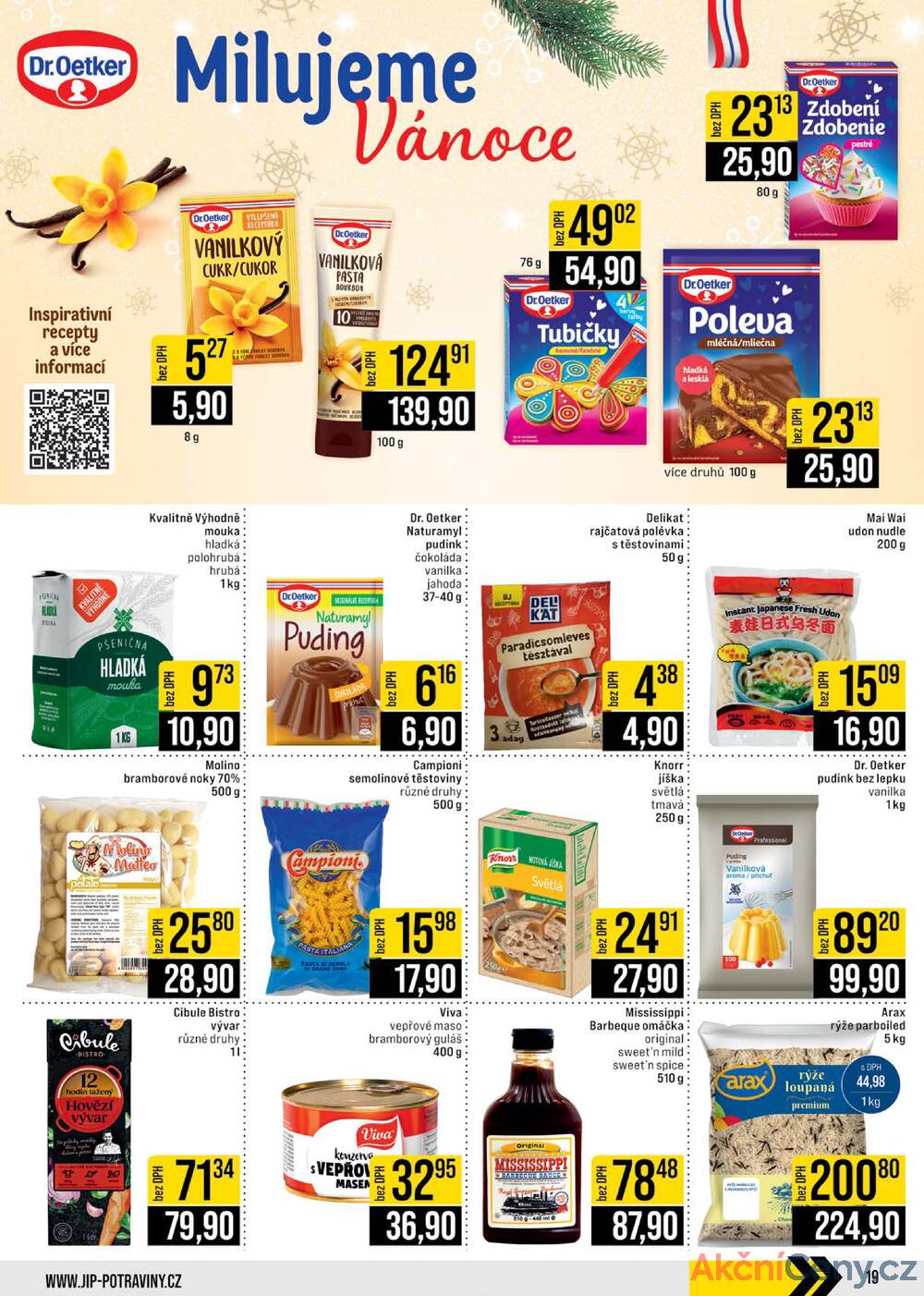 Leták JIP - JIP Cash & Carry Brno, Praha, Ostrava, Jilemnice, Pardubice, Ostrava, Karlovy Vary, Olomouc a Zlín od 3.12. do 9.12.2025 - strana 19 Leták JIP - JIP Cash & Carry Brno, Praha, Ostrava, Jilemnice, Pardubice, Ostrava, Karlovy Vary, Olomouc a Zlín od 3.12. do 9.12.2025 - strana 19