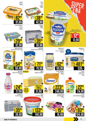 JIP Cash & Carry Brno, Praha, Ostrava, Jilemnice, Pardubice, Ostrava, Karlovy Vary, Olomouc a Zlín od 3.12. do 9.12.2025