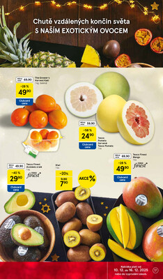 Tesco malé hypermarkety od 10.12. do 16.12.2025