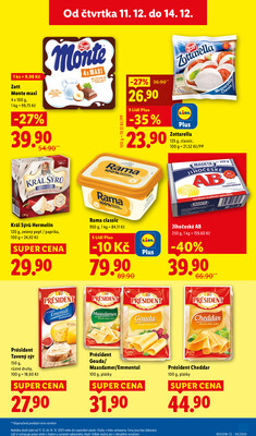 Lidl Čtvrtek od 11.12. do 14.12.2025
