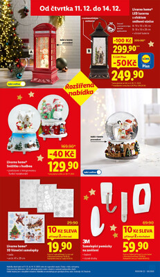Lidl Čtvrtek od 11.12. do 14.12.2025