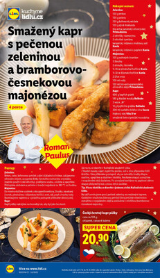 Lidl Čtvrtek od 11.12. do 14.12.2025