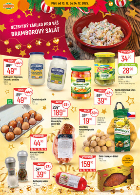 Leták Akční leták Globus 10.12. - 24.12.2025 - Globus Chomutov