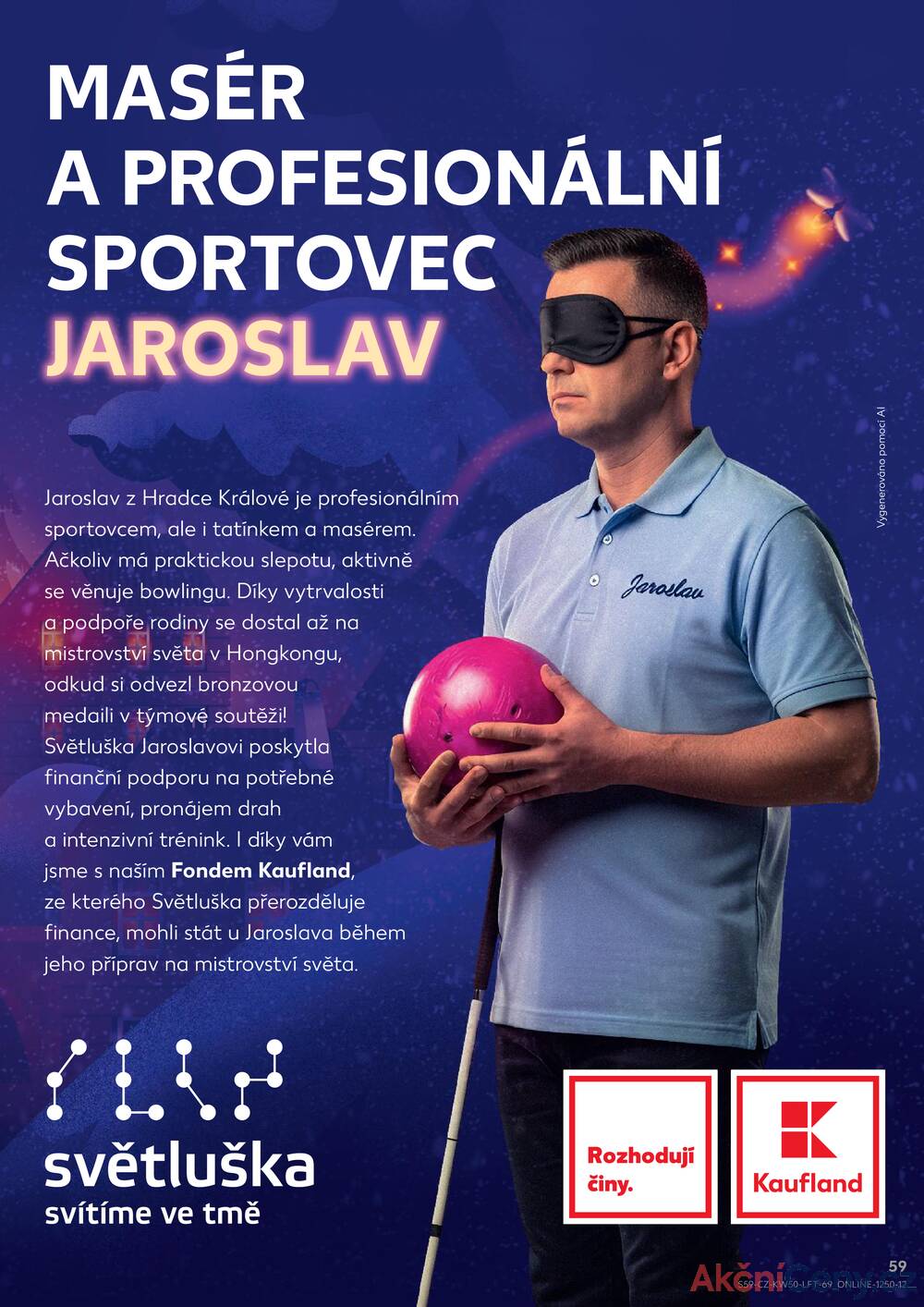 Leták Kaufland - Kaufland 10.12. - 16.12. - Kaufland Praha-Barrandov - strana 59