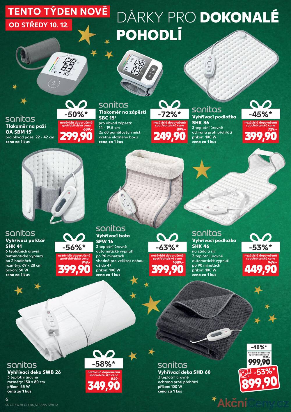 Leták Kaufland - Kaufland Spotřební zboží 10.12. - 16.12. - strana 6 Leták Kaufland - Kaufland Spotřební zboží 10.12. - 16.12. - strana 6