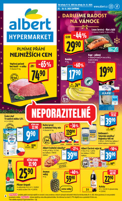 Leták Albert Hypermarket Jihomoravský od 17.12. do 24.12.2025