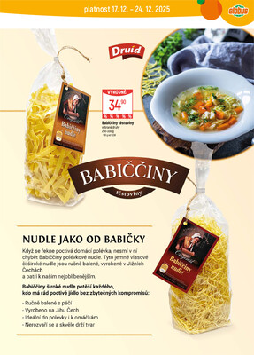 Akční leták Globus 17.12. - 24.12.2025 - Globus Brno Ivanovice