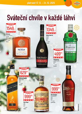 Akční leták Globus 17.12. - 24.12.2025 - Globus Brno Ivanovice