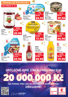 Kaufland 17.12. - 24.12. - Kaufland - Kuřim
