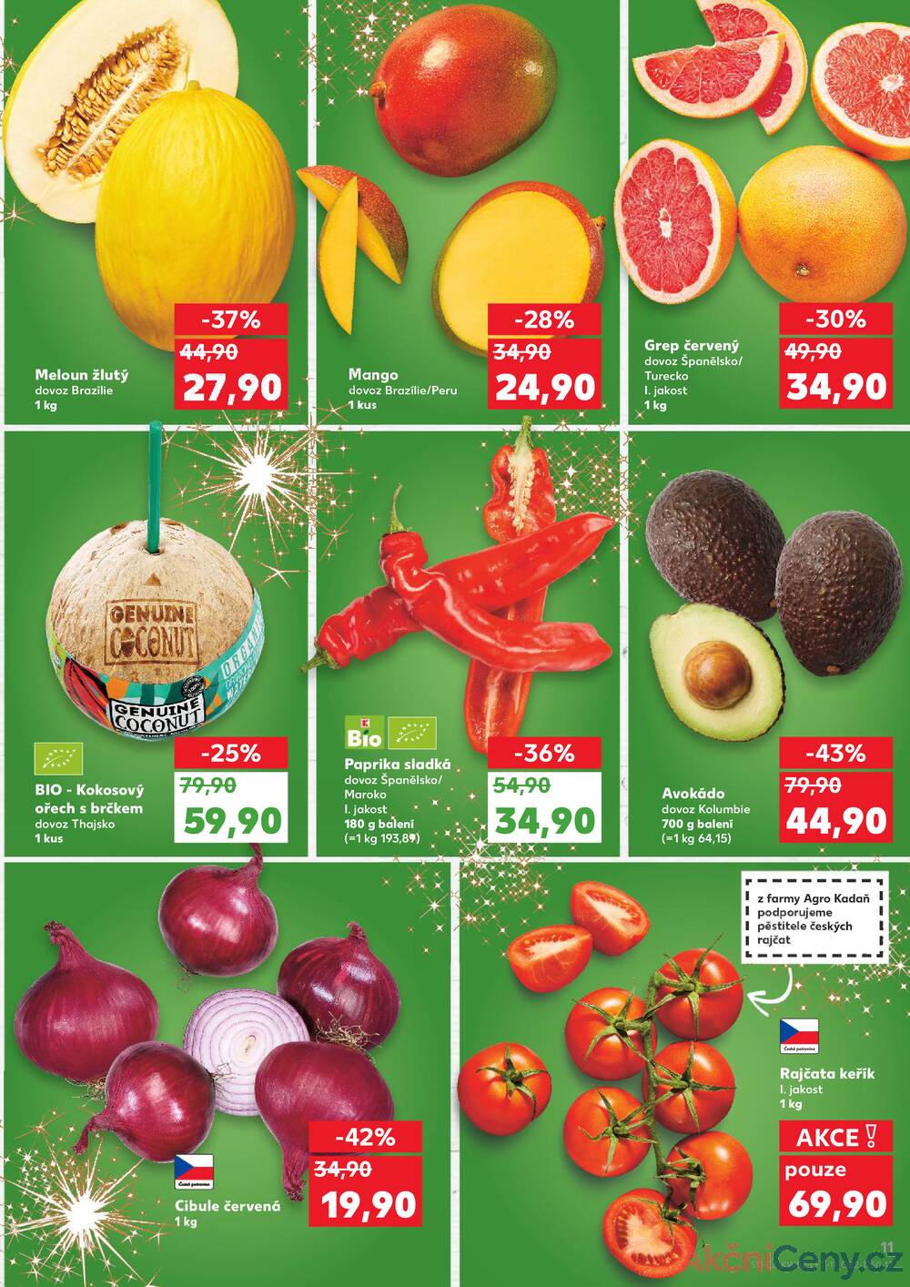 Leták Kaufland - Kaufland 27.12. - 31.12. - Kaufland - Praha 3 (Jarov) - strana 11