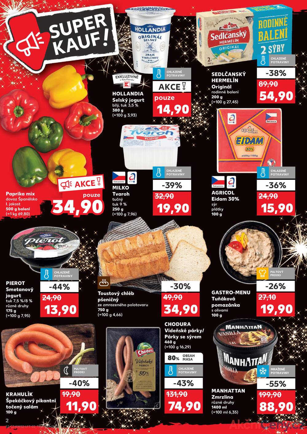 Leták Kaufland - Kaufland 27.12. - 31.12. - Kaufland - Praha 12 (Modřany) - strana 2