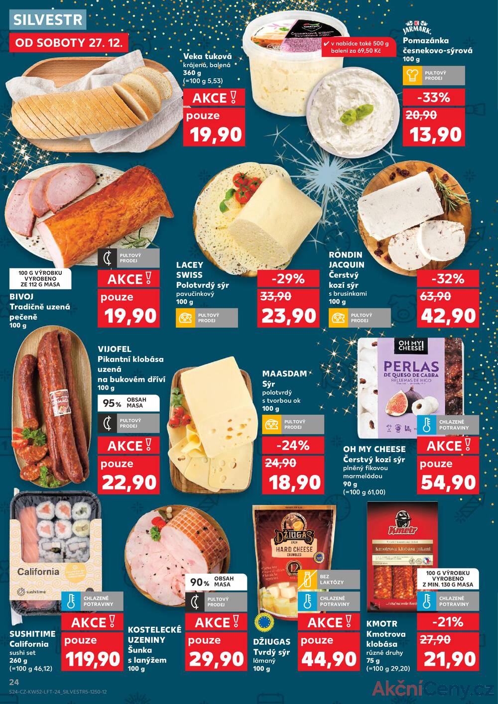 Leták Kaufland - Kaufland 27.12. - 31.12. - Kaufland - Čáslav - strana 24