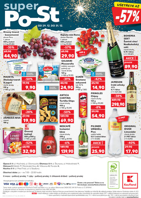 Kaufland 27.12. - 31.12. - Kaufland - Ostrava - Zábřeh