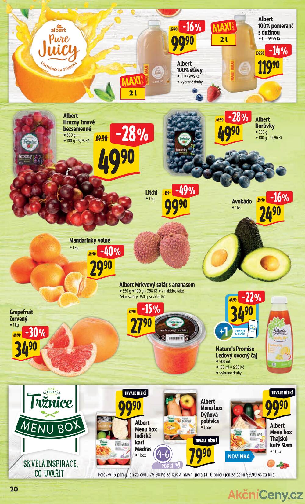 Leták Albert - Albert  Hypermarket od 2.1. do 6.1.2026 - strana 20