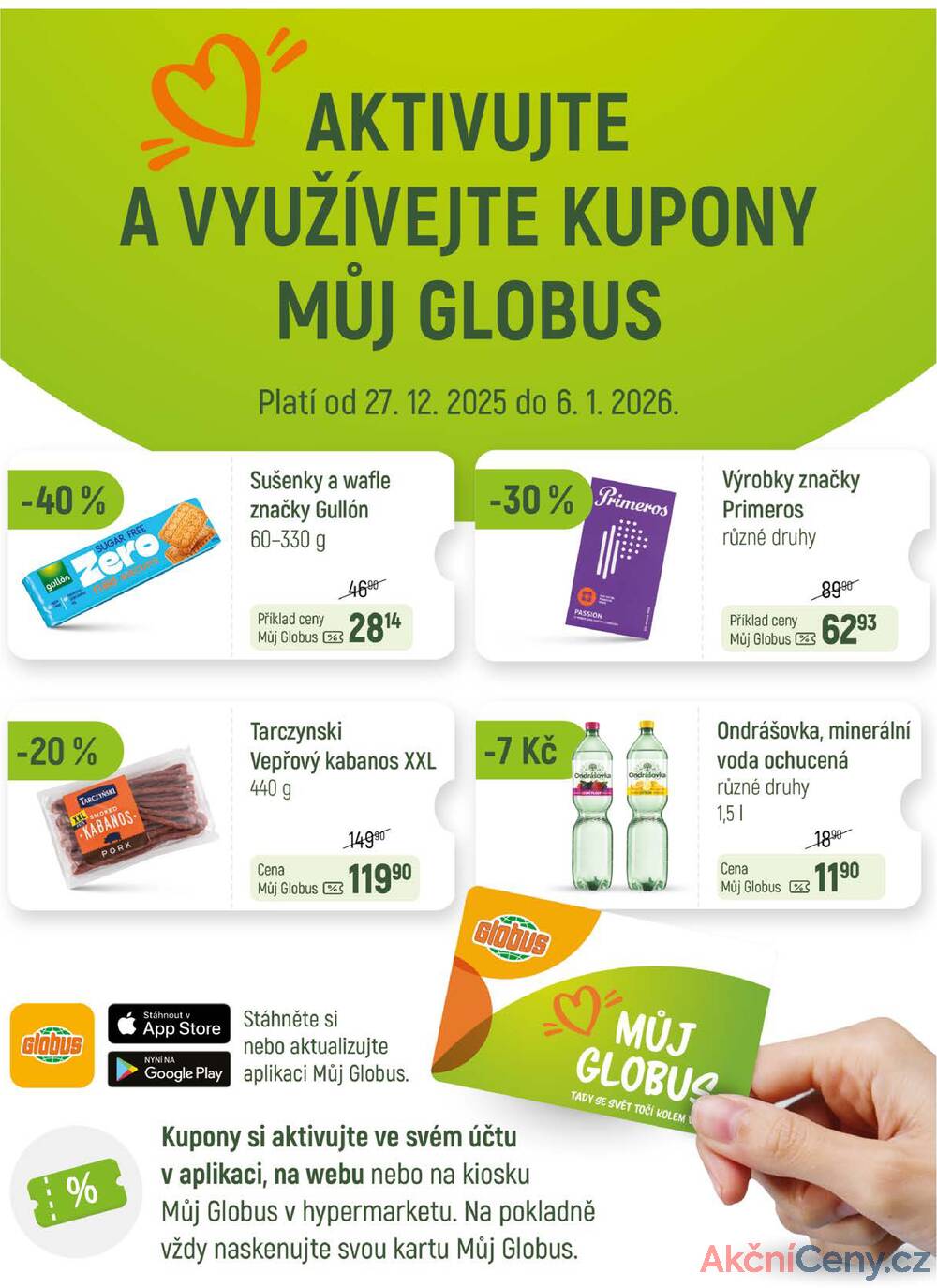 Leták Globus - Akční leták Globus 27.12. - 31.12.2025 - Globus Praha - Čakovice - strana 2