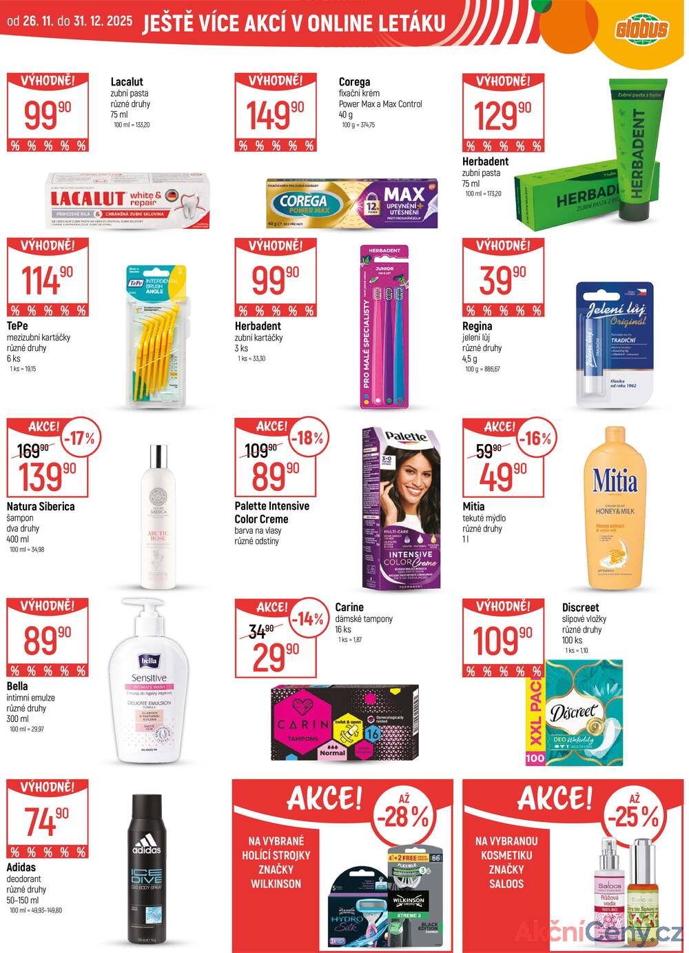 Leták Globus - Akční leták Globus 27.12. - 31.12.2025 - Globus Havířov - strana 29