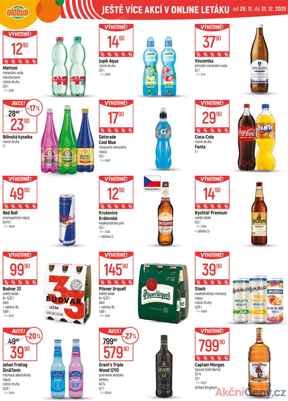Leták Globus - Akční leták Globus 27.12. - 31.12.2025 - Globus Olomouc - strana 26