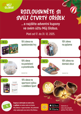 Akční leták Globus 27.12. - 31.12.2025 - Globus Brno Ivanovice