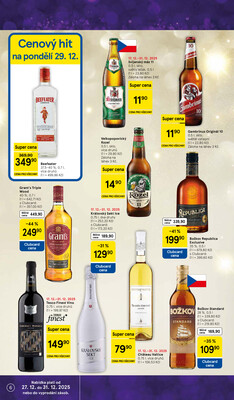 Tesco supermarkety od 27.12. do 31.12.2025