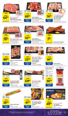 Tesco malé hypermarkety od 27.12. do 31.12.2025