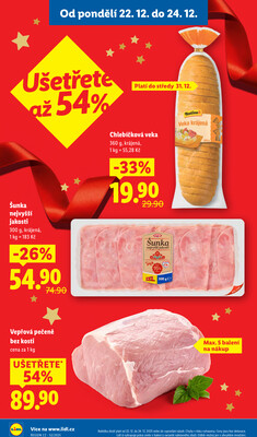 Lidl od 22.12. do 24.12.2025