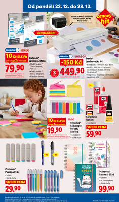 Lidl od 22.12. do 24.12.2025