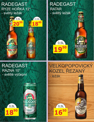 BENE Nápoje od 1.1. do 31.1.2026