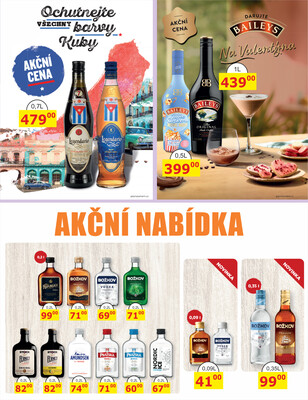 BENE Nápoje od 1.1. do 31.1.2026