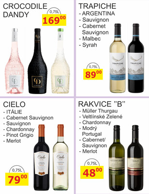 BENE Nápoje od 1.1. do 31.1.2026