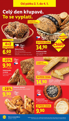 Lidl Pátek od 2.1. do 4.1.2026