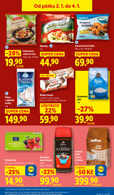 Lidl Pátek od 2.1. do 4.1.2026