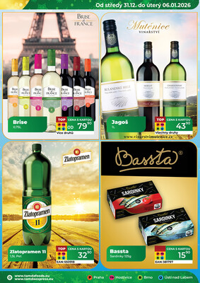 Tamda Foods od 31.12. do 6.1.2026