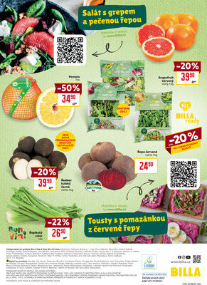 Billa katalog Zdraví od 2.1. do 20.1.2026