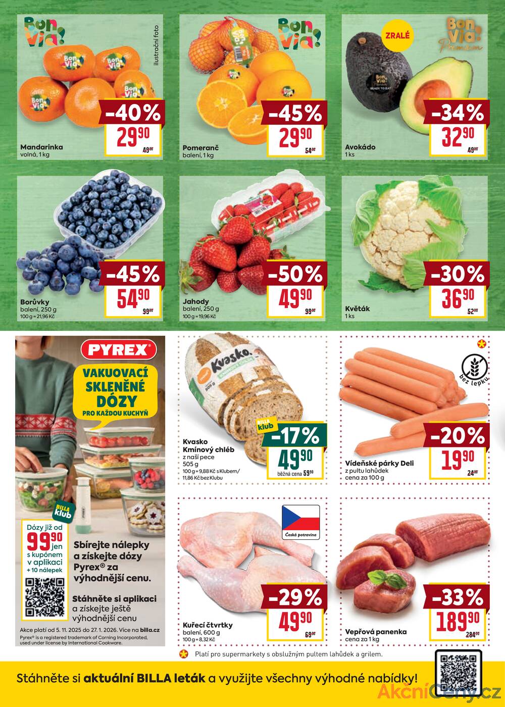 Leták Billa - Billa malý leták od 7.1. do 13.1.2026 - strana 2 Leták Billa - Billa malý leták od 7.1. do 13.1.2026 - strana 2