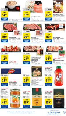Tesco malé hypermarkety od 7.1. do 13.1.2026