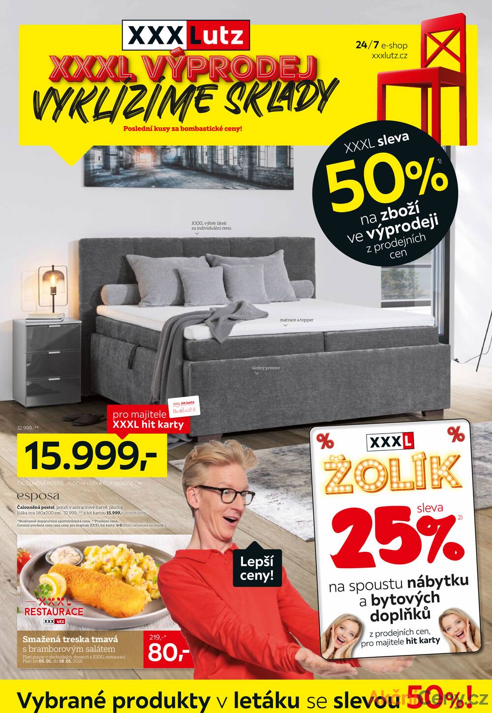 Leták XXXLutz - XXXLutz od 5.1. do 18.1.2026 - strana 1