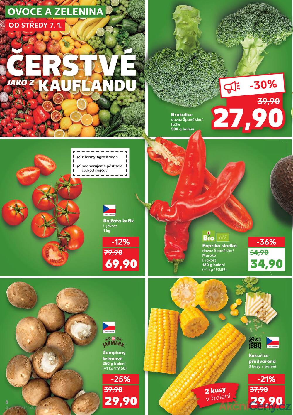 Leták Kaufland - Kaufland 7.1. - 13.1. - Kaufland - Klatovy - strana 8