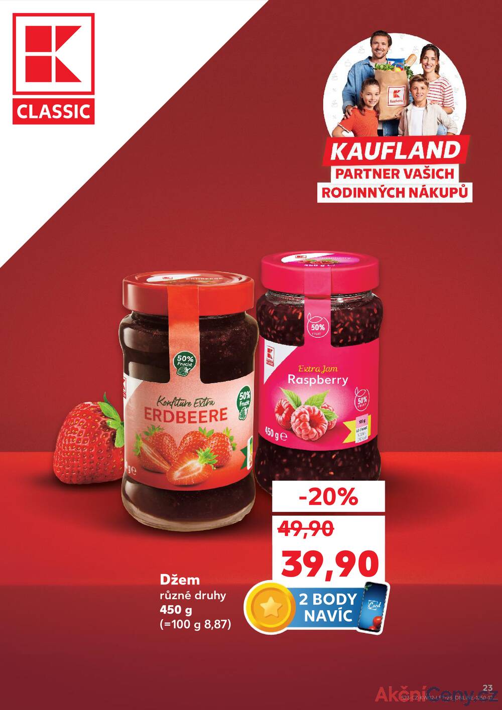 Leták Kaufland - Kaufland 7.1. - 13.1. - Kaufland - Prostějov (Okružní ulice) - strana 23 Leták Kaufland - Kaufland 7.1. - 13.1. - Kaufland - Prostějov (Okružní ulice) - strana 23