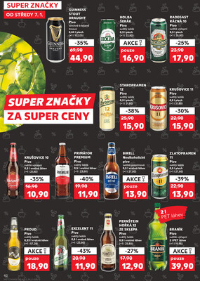 Kaufland 7.1. - 13.1. - Kaufland - Prostějov (Okružní ulice)