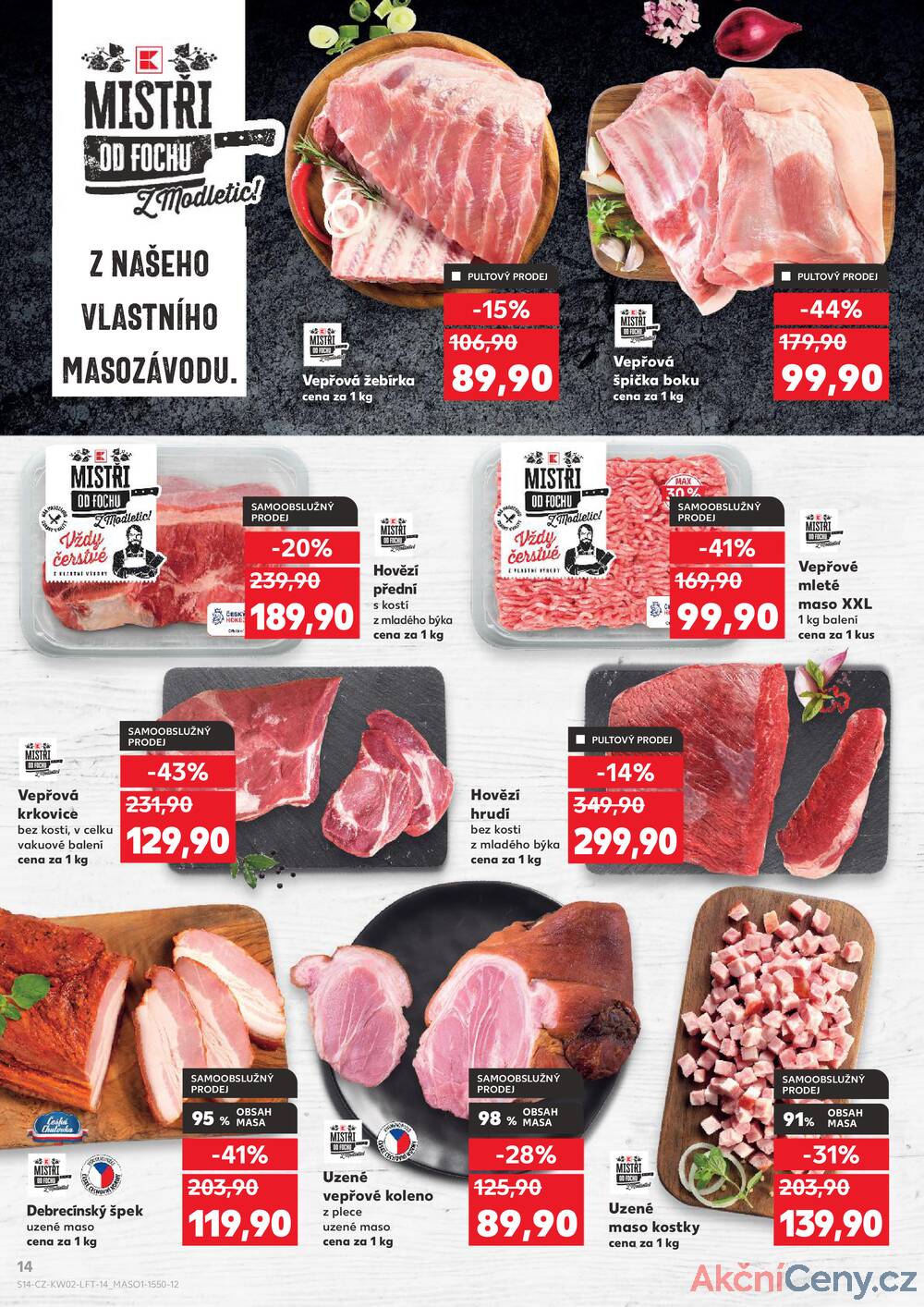 Leták Kaufland - Kaufland 7.1. - 13.1. - Kaufland - Kuřim - strana 14