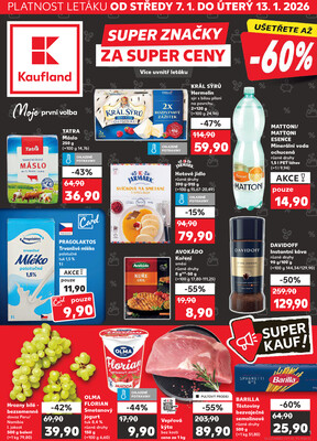 Leták Kaufland 7.1. - 13.1. - Kaufland - Vsetín