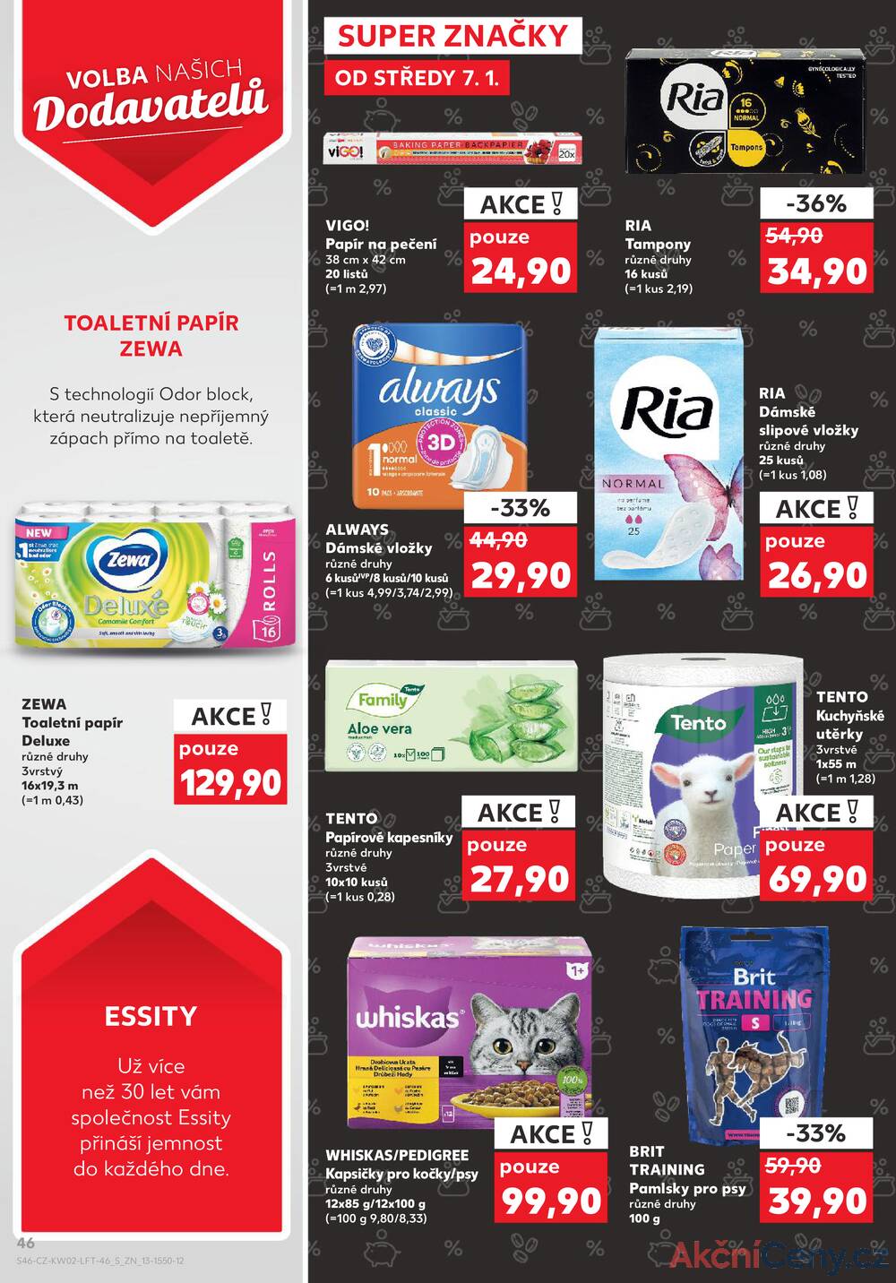 Leták Kaufland - Kaufland 7.1. - 13.1. - Kaufland - Zábřeh na Moravě - strana 46